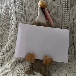 Handcrafted Wooden Pelican Decor